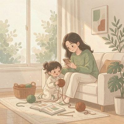 宝妈：时间被家庭切得很碎